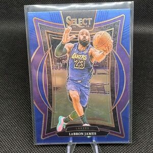 Panini Select Trading Card - Blue and Purple